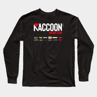 Raccoon Racing Long Sleeve T-Shirt